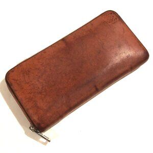 Loewe Brown Leather Zip-Around Long Wallet – Women’s Luxury Designer Accessory